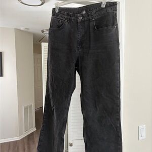 Relaxed Fit Black Jeans - Comfortable Everyday Style